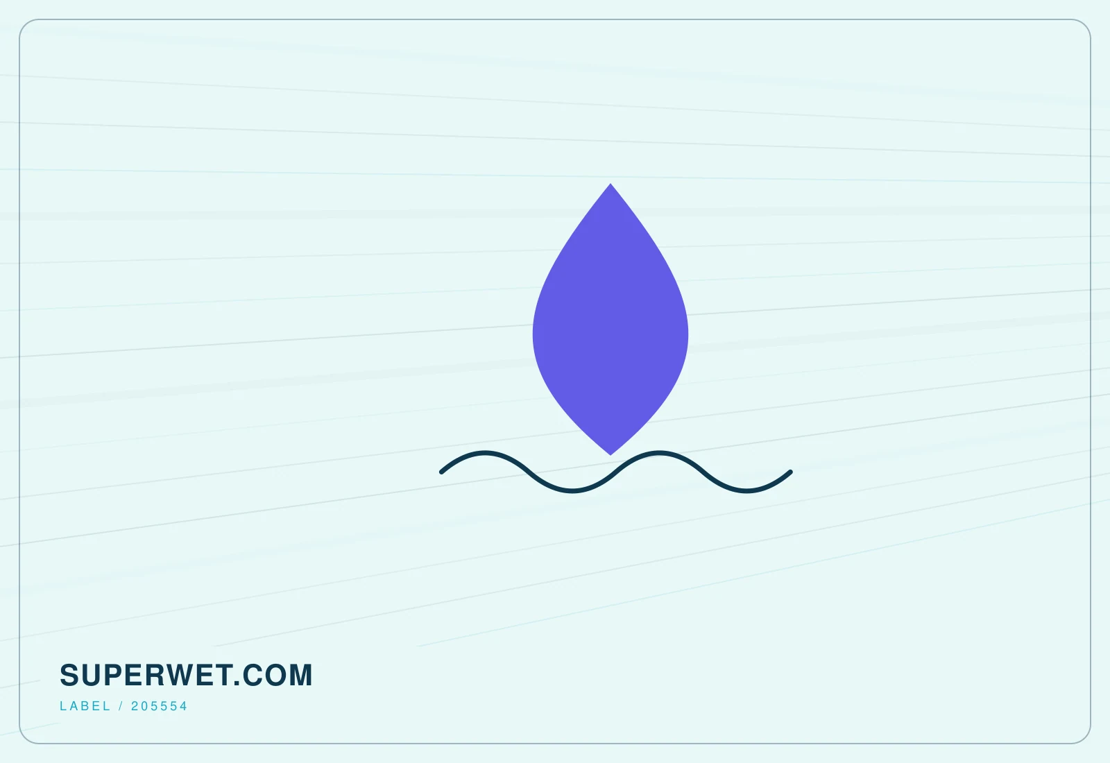 Abstract editorial artwork created for superwet.com